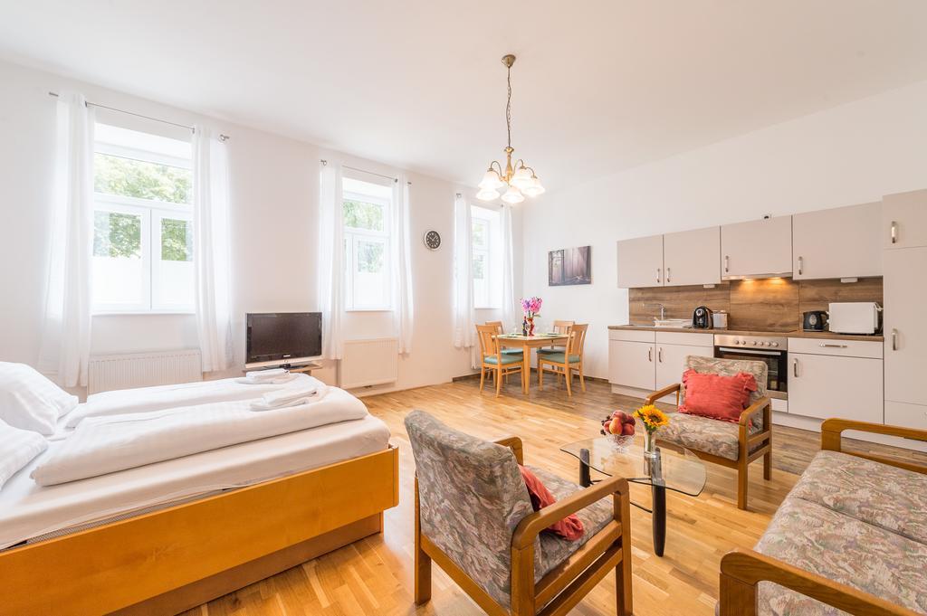 Goldfisch Apartment Am Augartenpark ウィーン エクステリア 写真