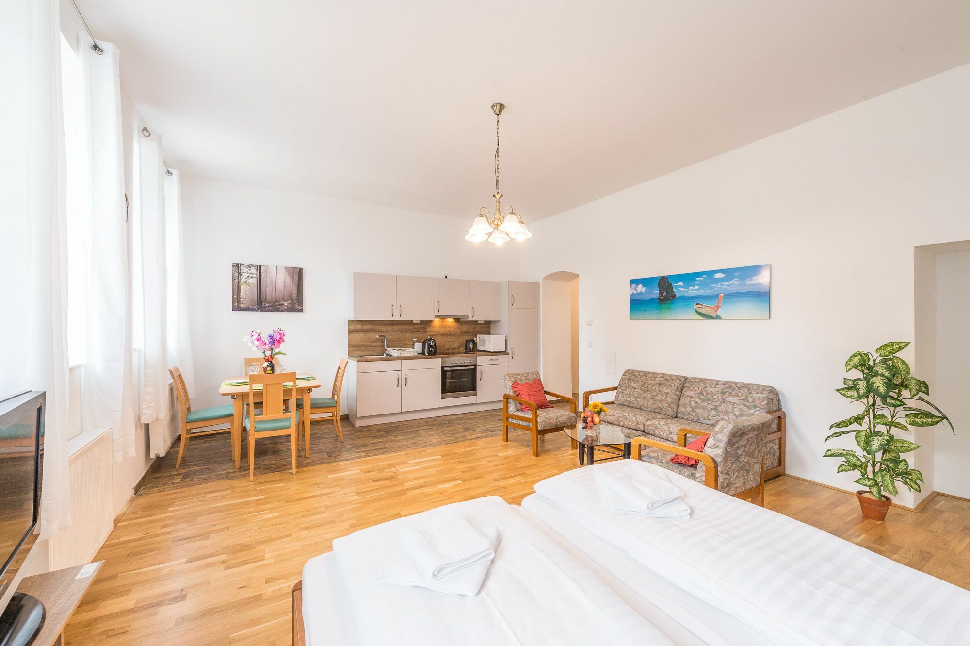Goldfisch Apartment Am Augartenpark ウィーン エクステリア 写真